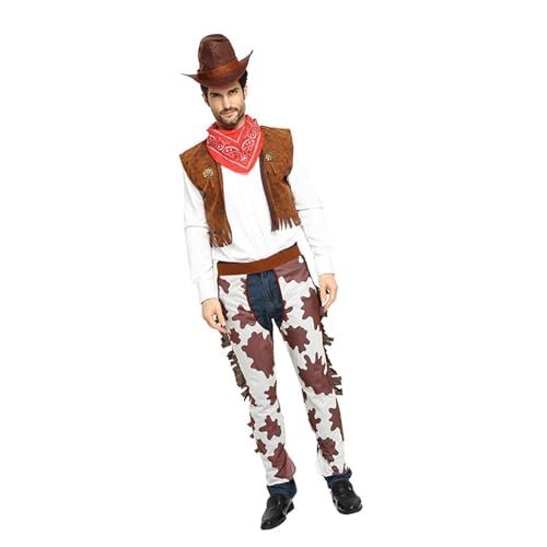 FackLOxc 4pcs Cow Boy/Cowgirl Kostümzubehör Gehören von FackLOxc