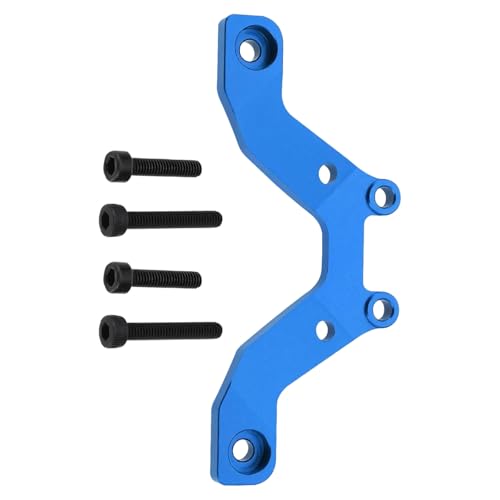 FackLOxc Aluminiumlegierung Vordere Stoßturmplatte Für 1/18 Typhon 380 Auto Schwarz Upgrade Teile Schutzhalterung von FackLOxc