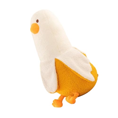 FackLOxc Ausgestopfte Bananenspielzeug Cartoon Enten Bananenfigur Weich von FackLOxc