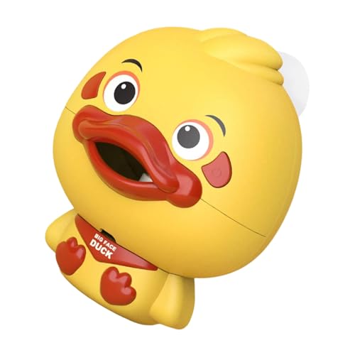 FackLOxc Bath Bubble Machine Yellow Entenbaby Bad Spielzeug Für Kinder Mit Musik Und Blasenspaß Für 1-5-Jährige von FackLOxc