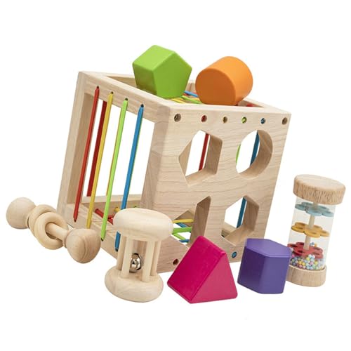 FackLOxc Bildungshölzernform Und Farberkennungsbox Für Kognitive Fähigkeiten Für Kinder Die Entwickelt Wurden FackLOxc Bildungshölzernform Und Farberkennungsbox Für Kognitive Fähigkeiten Für Kinder Die Entwickelt Wurden von FackLOxc