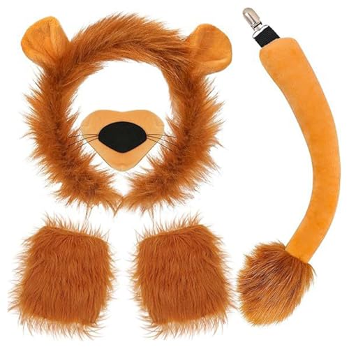 FackLOxc Cosplay Kostüm Set Child Cosplay Set Tierkleid Kostüm Für Kindergeburtstag Halloween Cosplay Party von FackLOxc