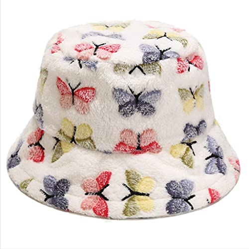 FackLOxc Eleganter Plüsch-Hut, 6 Farben, klein, für Fischer, Herbst, Winter, Halloween, für Teenager FackLOxc Eleganter Plüsch-Hut, 6 Farben, klein, für Fischer, Herbst, Winter, Halloween, für Teenager von FackLOxc