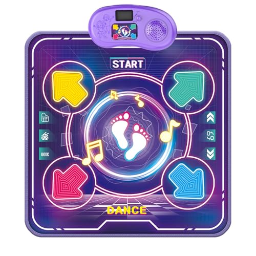 FackLOxc Elektrische Musiktanzmatte Für Kinder Drahtlose Verbindung Tanzmatte Mit 4 des Spiels Kindergeschenk FackLOxc Elektrische Musiktanzmatte Für Kinder Drahtlose Verbindung Tanzmatte Mit 4 des Spiels Kindergeschenk von FackLOxc