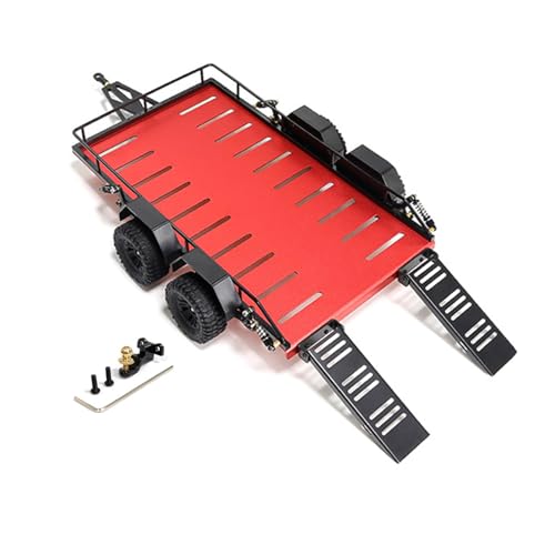 FackLOxc Fernbedienungsmodell Legierungsanhänger Für Transport Hinter Dem Auto Für 1/18 Sammelschleppzubehör FackLOxc Fernbedienungsmodell Legierungsanhänger Für Transport Hinter Dem Auto Für 1/18 Sammelschleppzubehör von FackLOxc