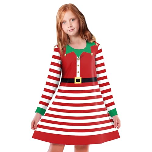 FackLOxc Festival Outfit Kinder Weihnachtskleid Kostüm Kinder Weihnachtsmuster Kleidung Atmungsaktives Partykostüm Für Mädchen FackLOxc Festival Outfit Kinder Weihnachtskleid Kostüm Kinder Weihnachtsmuster Kleidung Atmungsaktives Partykostüm Für Mädchen von FackLOxc