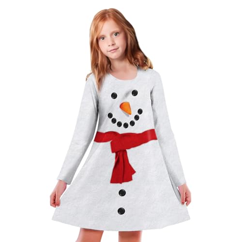 FackLOxc Festival Outfit Kinder Weihnachtskleid Kostüm Kinder Weihnachtsmuster Kleidung Atmungsaktives Partykostüm Für Mädchen FackLOxc Festival Outfit Kinder Weihnachtskleid Kostüm Kinder Weihnachtsmuster Kleidung Atmungsaktives Partykostüm Für Mädchen von FackLOxc