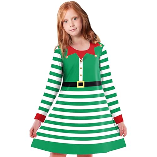 FackLOxc Festival Outfit Kinder Weihnachtskleid Kostüm Kinder Weihnachtsmuster Kleidung Atmungsaktives Partykostüm Für Mädchen FackLOxc Festival Outfit Kinder Weihnachtskleid Kostüm Kinder Weihnachtsmuster Kleidung Atmungsaktives Partykostüm Für Mädchen von FackLOxc