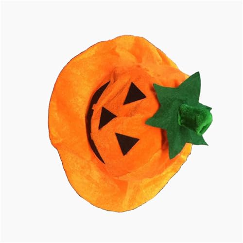 FackLOxc Halloween Kürbis Cosplay Kostüm Hut Filz Kürbis Hut Erwachsene Party Festival Kopfbedeckung FackLOxc Halloween Kürbis Cosplay Kostüm Hut Filz Kürbis Hut Erwachsene Party Festival Kopfbedeckung von FackLOxc