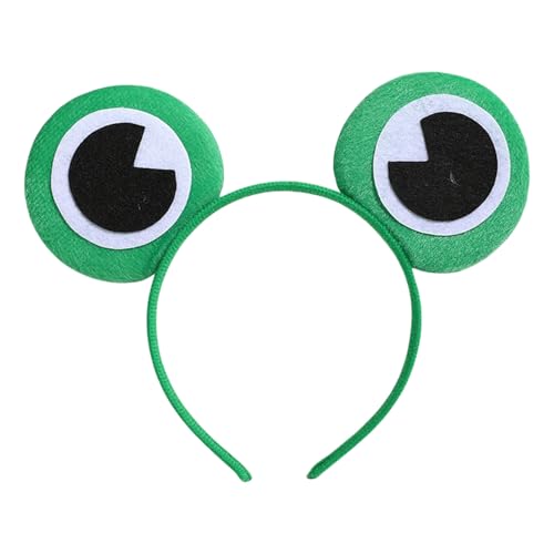FackLOxc Kinder-Stirnbänder mit Froschmotiv, Partykleidung, Krone, Kopfbedeckung für Musikfestivals, Foto-Requisiten für Halloween-Fotografie FackLOxc Kinder-Stirnbänder mit Froschmotiv, Partykleidung, Krone, Kopfbedeckung für Musikfestivals, Foto-Requisiten für Halloween-Fotografie von FackLOxc