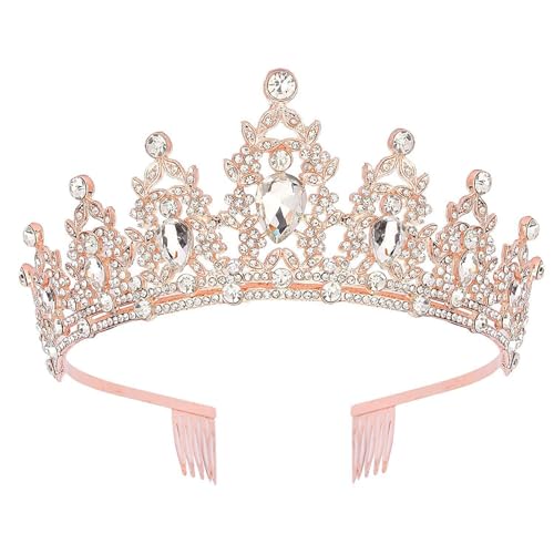 FackLOxc Mädchen Haare Reifen Gleiten Kronen Proms Für Königin Geburtstag Stirnbänder Foto Requisiten Elegante Kostüm Kopfbedeckung FackLOxc Mädchen Haare Reifen Gleiten Kronen Proms Für Königin Geburtstag Stirnbänder Foto Requisiten Elegante Kostüm Kopfbedeckung von FackLOxc