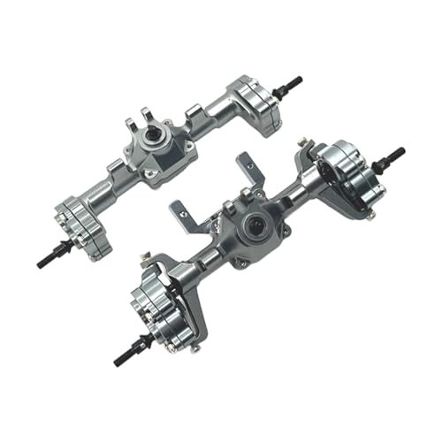 FackLOxc Metallgehäuse Front Und Hinterachsen Set Für 1/24 Fernbedienungsfahrzeug Upgrades Modifikationszubehör FackLOxc Metallgehäuse Front Und Hinterachsen Set Für 1/24 Fernbedienungsfahrzeug Upgrades Modifikationszubehör von FackLOxc
