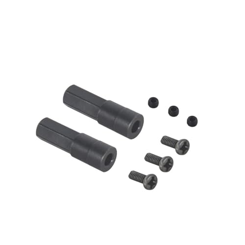 FackLOxc Metallsexagonalwelle Für Fernbedienungsmodellauto 1297/1299 Stärkt Antriebsstrang Und Offroads Fähigkeiten von FackLOxc