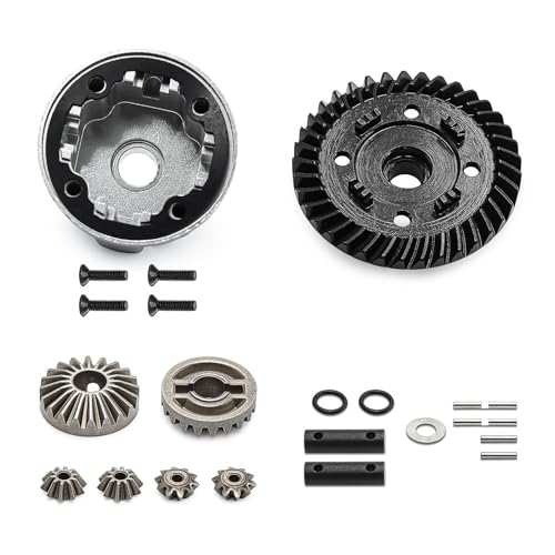 FackLOxc Metallstahl Heckdifferentialbaugruppe 37/13T Für Verbesserte Leistungen Und Haltbarkeit Für Fernbedienungsautos FackLOxc Metallstahl Heckdifferentialbaugruppe 37/13T Für Verbesserte Leistungen Und Haltbarkeit Für Fernbedienungsautos von FackLOxc