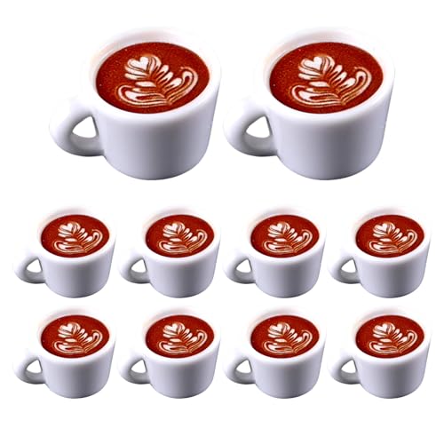 FackLOxc Miniaturpuppenhäuser Kaffeetassen Löffel Set 1/12 Skala Realistische Küchenzubehör Für Kreatives Spiel Und Sammler FackLOxc Miniaturpuppenhäuser Kaffeetassen Löffel Set 1/12 Skala Realistische Küchenzubehör Für Kreatives Spiel Und Sammler von FackLOxc