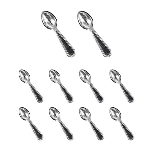 FackLOxc Miniaturpuppenhäuser Kaffeetassen Löffel Set 1/12 Skala Realistische Küchenzubehör Für Kreatives Spiel Und Sammler FackLOxc Miniaturpuppenhäuser Kaffeetassen Löffel Set 1/12 Skala Realistische Küchenzubehör Für Kreatives Spiel Und Sammler von FackLOxc
