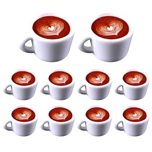 FackLOxc Miniaturpuppenhäuser Kaffeetassen Löffel Set 1/12 Skala Realistische Küchenzubehör Für Kreatives Spiel Und Sammler FackLOxc Miniaturpuppenhäuser Kaffeetassen Löffel Set 1/12 Skala Realistische Küchenzubehör Für Kreatives Spiel Und Sammler von FackLOxc