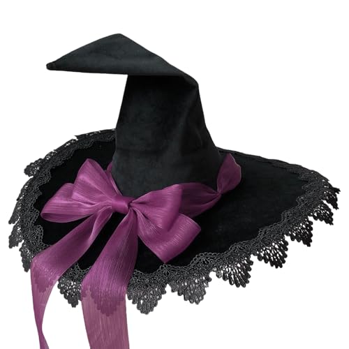 FackLOxc Mystical Lolitas Hexenhut Halloween Haltbarkeit Themen Ereignis Kopfbedeckung Für Cosplay Event Und Tägliche Verschleiß von FackLOxc