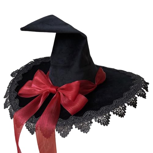 FackLOxc Mystical Lolitas Hexenhut Halloween Haltbarkeit Themen Ereignis Kopfbedeckung Für Cosplay Event Und Tägliche Verschleiß von FackLOxc