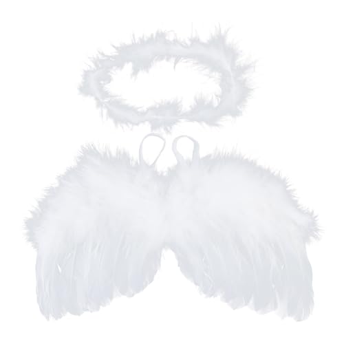 FackLOxc Neugeborenen Fotografie Requisiten Engel Feder Flügel Haar Band Kopfschmuck Outfits Fotografia Kostüm Cosplay Dress Up Kostüm FackLOxc Neugeborenen Fotografie Requisiten Engel Feder Flügel Haar Band Kopfschmuck Outfits Fotografia Kostüm Cosplay Dress Up Kostüm von FackLOxc