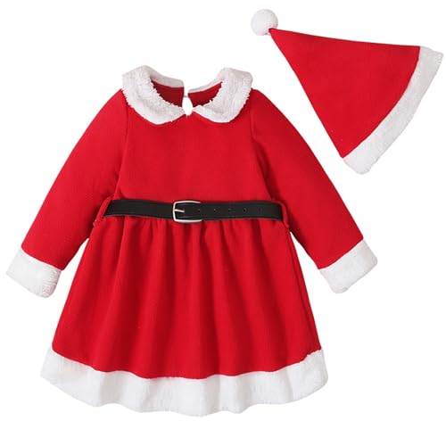FackLOxc Neugeborenes Cosplay Santa Kostüm Weihnachten Langarm Kleid Winter Warmes Kleidungsfotografie Outfit Für Urlaubssammeln FackLOxc Neugeborenes Cosplay Santa Kostüm Weihnachten Langarm Kleid Winter Warmes Kleidungsfotografie Outfit Für Urlaubssammeln von FackLOxc