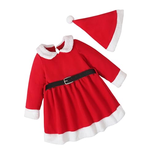FackLOxc Neugeborenes Cosplay Santa Kostüm Weihnachten Langarm Kleid Winter Warmes Kleidungsfotografie Outfit Für Urlaubssammeln FackLOxc Neugeborenes Cosplay Santa Kostüm Weihnachten Langarm Kleid Winter Warmes Kleidungsfotografie Outfit Für Urlaubssammeln von FackLOxc