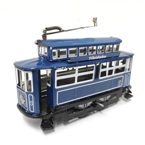 FackLOxc Nostalgic Windup Zinn Toy Tram Model Tinplate Statue Figur Spielzeug Für Retro Und Clubdekoration FackLOxc Nostalgic Windup Zinn Toy Tram Model Tinplate Statue Figur Spielzeug Für Retro Und Clubdekoration von FackLOxc