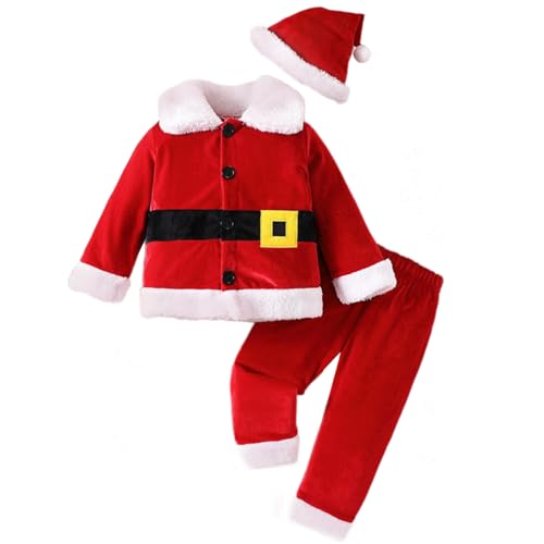 FackLOxc Säuglings Weihnachtsmann Outfit Mit Weihnachtsmütze Für Urlaub Family Geting Baby Cosplay Santa Kostümfestbaby Kleidung FackLOxc Säuglings Weihnachtsmann Outfit Mit Weihnachtsmütze Für Urlaub Family Geting Baby Cosplay Santa Kostümfestbaby Kleidung von FackLOxc