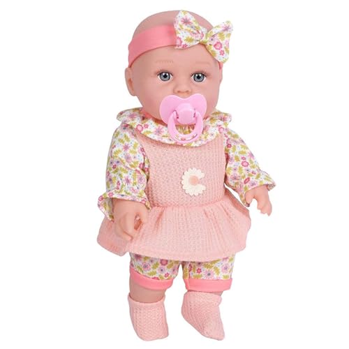 FackLOxc Schöne Babypuppen Mit Kleidung Und Schnuller Wiedergeborenen Puppen Mit Accessoires Für Kinder Und Neue Eltern Training FackLOxc Schöne Babypuppen Mit Kleidung Und Schnuller Wiedergeborenen Puppen Mit Accessoires Für Kinder Und Neue Eltern Training von FackLOxc