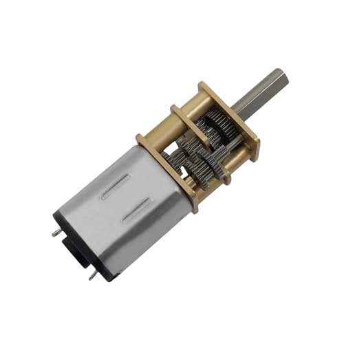 FackLOxc Silber Goldton 12 V 100 U/Min Miniaturmotor Langsame Geschwindigkeit Für Unterrichten Von Demonstrationen Und Automatisierung FackLOxc Silber Goldton 12 V 100 U/Min Miniaturmotor Langsame Geschwindigkeit Für Unterrichten Von Demonstrationen Und Automatisierung von FackLOxc