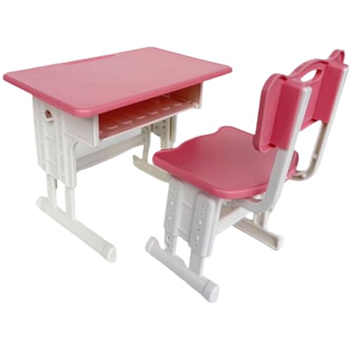 FackLOxc Toy Figure Model Realistic Desk Und Stuhlschule Vorräte Set Dollhouses Tun Girl Girls Geschenkdekorationen So Tun Playset FackLOxc Toy Figure Model Realistic Desk Und Stuhlschule Vorräte Set Dollhouses Tun Girl Girls Geschenkdekorationen So Tun Playset von FackLOxc