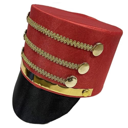 FackLOxc Vintage Styles Nussknacker High Hat Unisex Kostümhut Weihnachtsfeier Für Saisonale Versammlungen Und Theatershows von FackLOxc