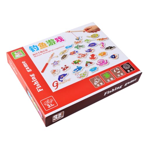 FackLOxc Vorschullernspielzeug Mit Magnetischem Fischereispiel Verbessert Die Fokussierung Und Motorische Fähigkeiten Für Kinder FackLOxc Vorschullernspielzeug Mit Magnetischem Fischereispiel Verbessert Die Fokussierung Und Motorische Fähigkeiten Für Kinder von FackLOxc