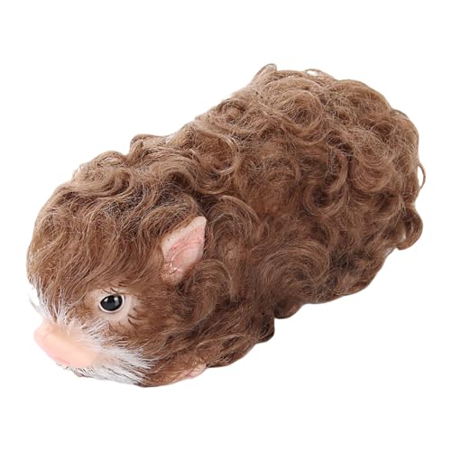 FackLOxc Wilde Schweine Mit Realistischen Pelzen Interaktives Squeeze Piggy Life Wie Wiedergeborene Haustier Erhöhen Lernen Sie Tierspielzeug Für Kindersammler von FackLOxc