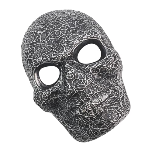 Gruselige Maskerade Party Halloween Cosplay Kostüme Karneval Schädel Vollgesicht für Damen Herren von FackLOxc