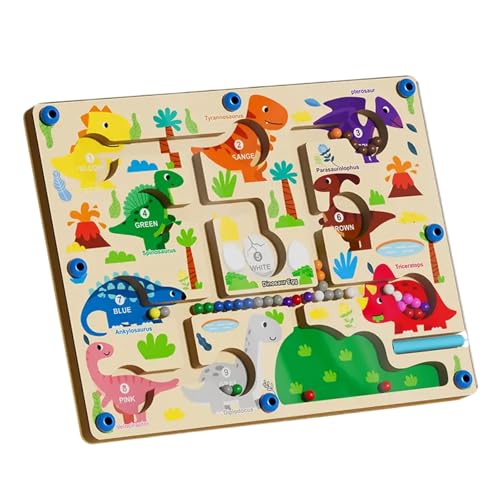 Kinder Sortieren Spielzeug Magnetisches Dinosaurier Labyrinthspielzeug Für Frühkindliche Bildung Und Spaß Lernen von FackLOxc