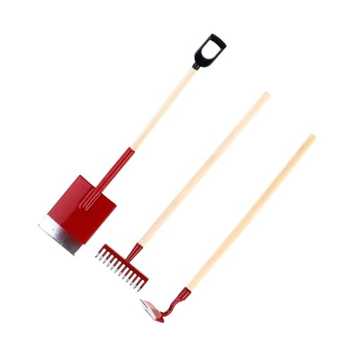 Packung 3 Miniaturgartenwerkzeuge Schaufel Hacke Set Für 1/12 Puppenhäuser Die Sich Perfekt Für Realistische Landschaftsbaudekorationen Eignen Packung 3 Miniaturgartenwerkzeuge Schaufel Hacke Set Für 1/12 Puppenhäuser Die Sich Perfekt Für Realistische Landschaftsbaudekorationen Eignen von FackLOxc