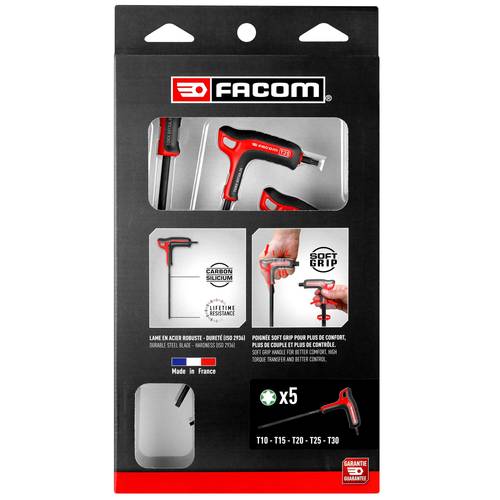 Facom Werkstatt Schraubendreher-Set 5teilig Innen-Sechsrund (TX) von Facom