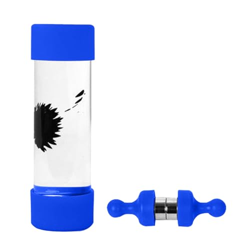 Factorys und verbessertes schwarzes Ferrofluid-Display mit Zwei kleinen Magneten, 1 ml Kleinkindspielzeug Auto (Blue, One Size) von Factorys