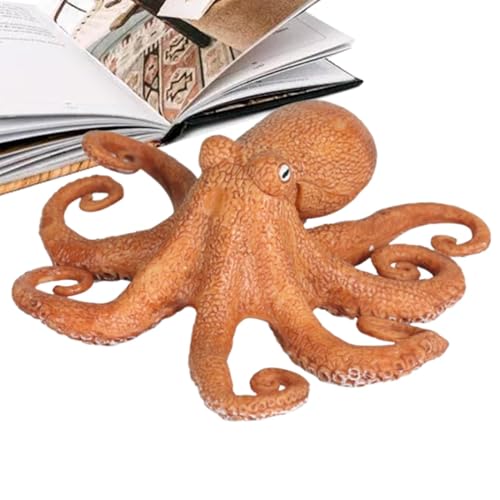 Meeresschnecken-Skulptur, Oktopus-Figuren - Meerestier-Modellspielzeug,Realistische Meerestierfigur zum Lernen für Kinder, Simulation einer Meeresschnecke und einer Oktopus-Skulptur als Dekoration Meeresschnecken-Skulptur, Oktopus-Figuren - Meerestier-Modellspielzeug,Realistische Meerestierfigur zum Lernen für Kinder, Simulation einer Meeresschnecke und einer Oktopus-Skulptur als Dekoration von Facynde