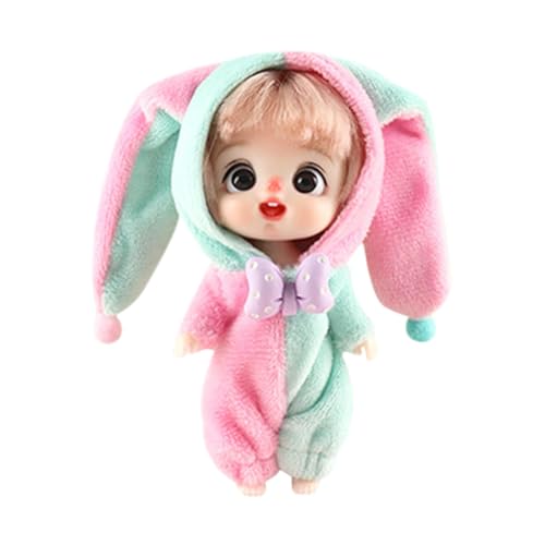 Miniatur-Babypuppe, realistische Babypuppe | Bewegliche Actionfiguren-Anziehpuppen,Lustige bewegliche Gelenkpuppen-Babys, Spielzeugpuppen für Tochter, Familienfreunde von Facynde