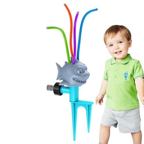Wassersprinkler für Kinder, Spin-Sprinkler-Spielzeug - Spin Animal Kinder-Sprinklerspielzeug - Wackelrohre, Sprinkler mit rotierendem Sprühspaß, rotierende Wackelrohre für den von Facynde