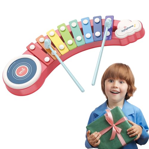Xylophon-Spielzeug für Kleinkinder,Xylophon-Musikspielzeug | Musikinstrumente in Wolkenform - Pädagogisches Musikinstrumentenspielzeug, Kleinkind-Musikspielzeug für Kinder, Mädchen, Kinder von Facynde