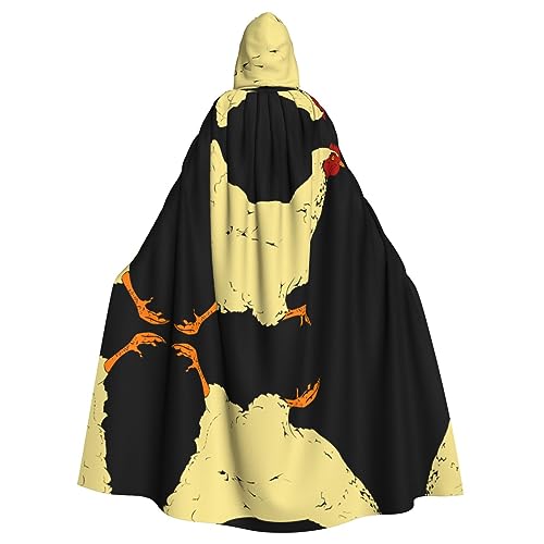 Animal Farm-Chicken Run Get Spooky With Our Hooded Cloak For Adult Halloween Costumes Animal Farm-Chicken Run Get Spooky With Our Hooded Cloak For Adult Halloween Costumes von Faduni