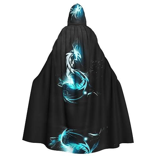 Drachen-Kostüm für Erwachsene, Unisex, mit Kapuze, Halloween-Umhang, Cosplay, Halloween, Weihnachten, Kostüme, für Erwachsene Drachen-Kostüm für Erwachsene, Unisex, mit Kapuze, Halloween-Umhang, Cosplay, Halloween, Weihnachten, Kostüme, für Erwachsene von Faduni