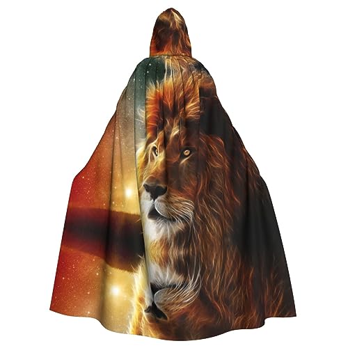 Scifi Löwe Unisex Kapuze Halloween Umhang Cosplay Halloween Weihnachten Verkleidung Kostüme für Erwachsene Scifi Löwe Unisex Kapuze Halloween Umhang Cosplay Halloween Weihnachten Verkleidung Kostüme für Erwachsene von Faduni