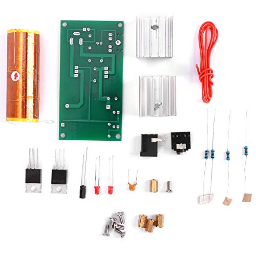 15-24V Spulenplasma-Lautsprecher Kit Elektronische Kit Elektronische Spulen-Ersatzteile-Getriebebrett-Set mit LED Lit und Schaum 15-24V Spulenplasma-Lautsprecher Kit Elektronische Kit Elektronische Spulen-Ersatzteile-Getriebebrett-Set mit LED Lit und Schaum von Fafeicy