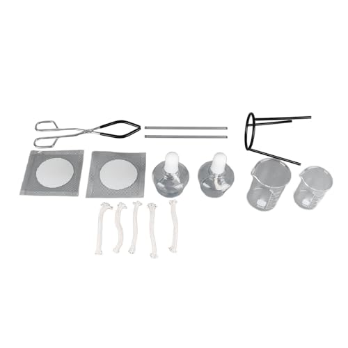 Chemie-Experiment-Heizset, Laborbrenner, Lampenstativ, Rührstab, Becher-Set von Fafeicy