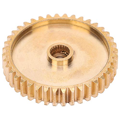 Fafeicy 40 Zähne 0,8 Mod Messing-Stirnrad, 32 mm / 1,3 Zoll Steigungsdurchmesser, für Servo-Industrieroboter Teil 4305-0025-0040 von Fafeicy