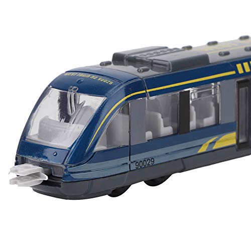 Fafeicy Bildungslegiererzug Modellauto Spielzeug Geburtstag Geschenke Simulation Spielzeug für Sehr zu Empfehlen (Blue) von Fafeicy